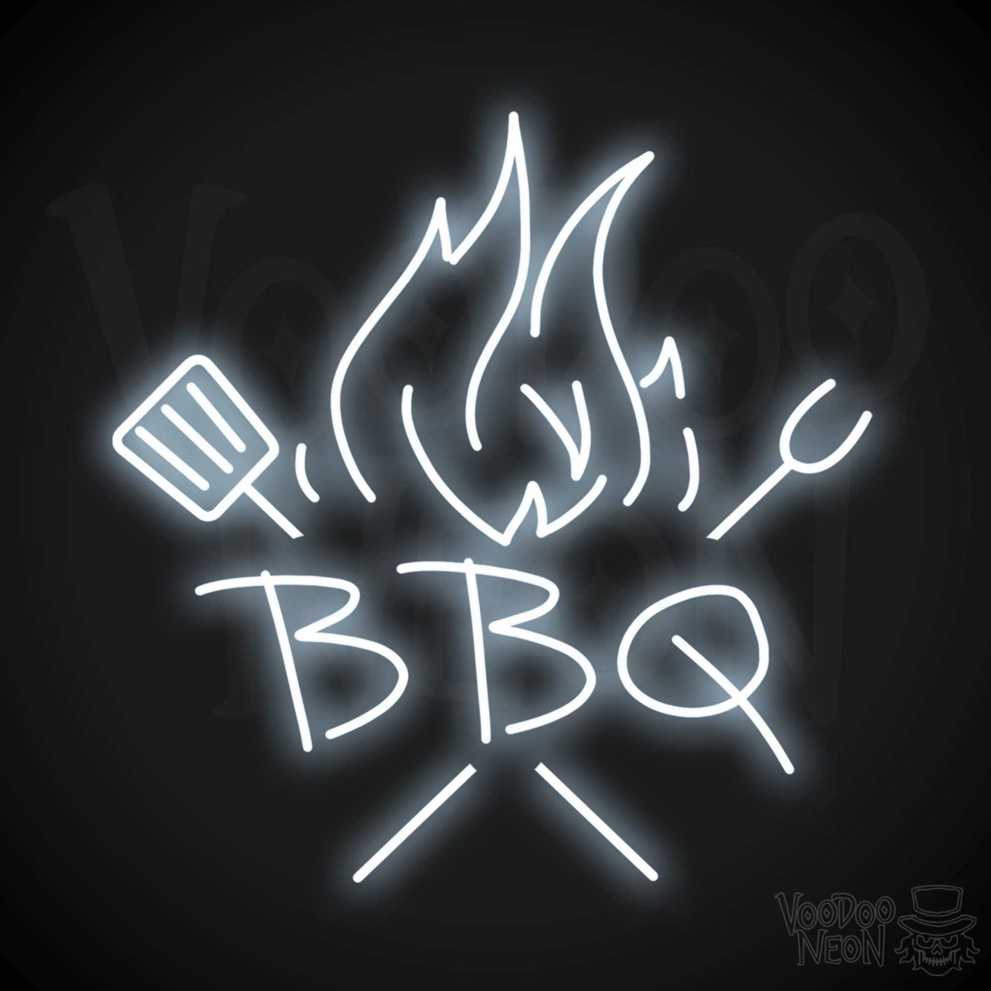 BBQ with Fork & Spatula - Image 2