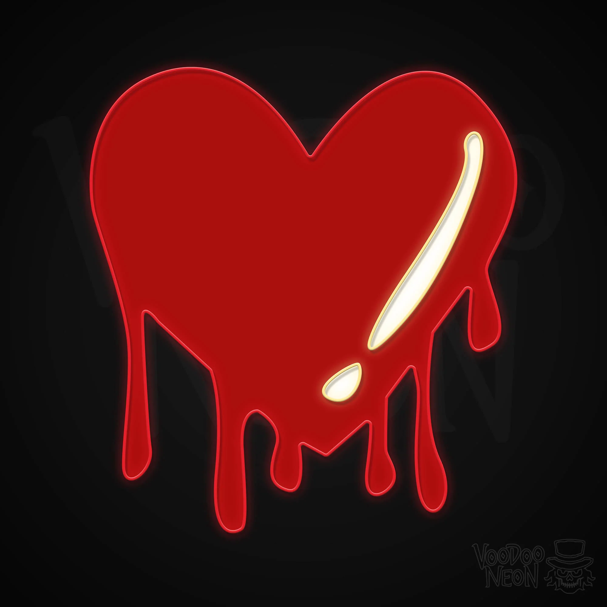 Dripping Heart Emoji