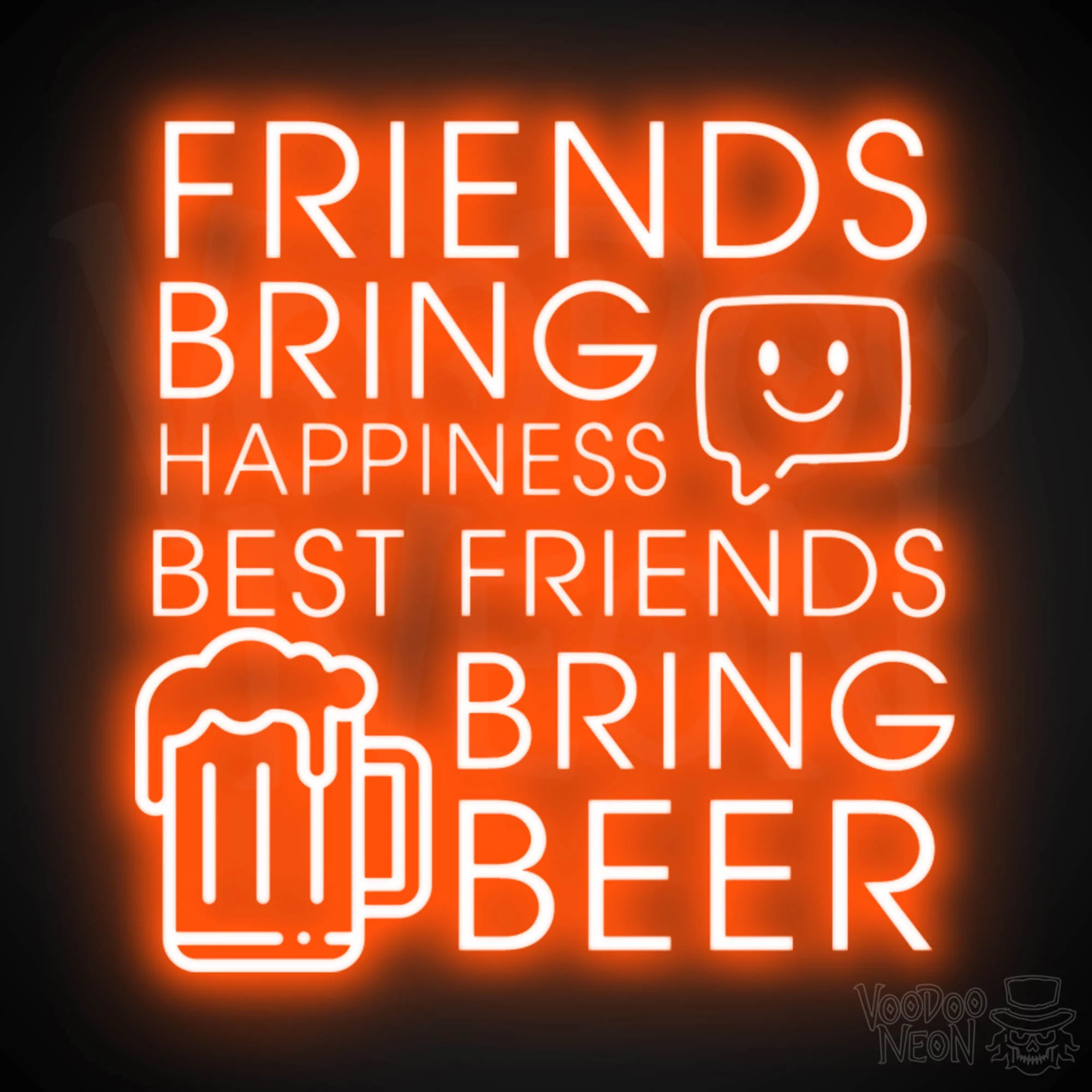 Friends Bring Happiness Best Friends Bring Beer - Image 5