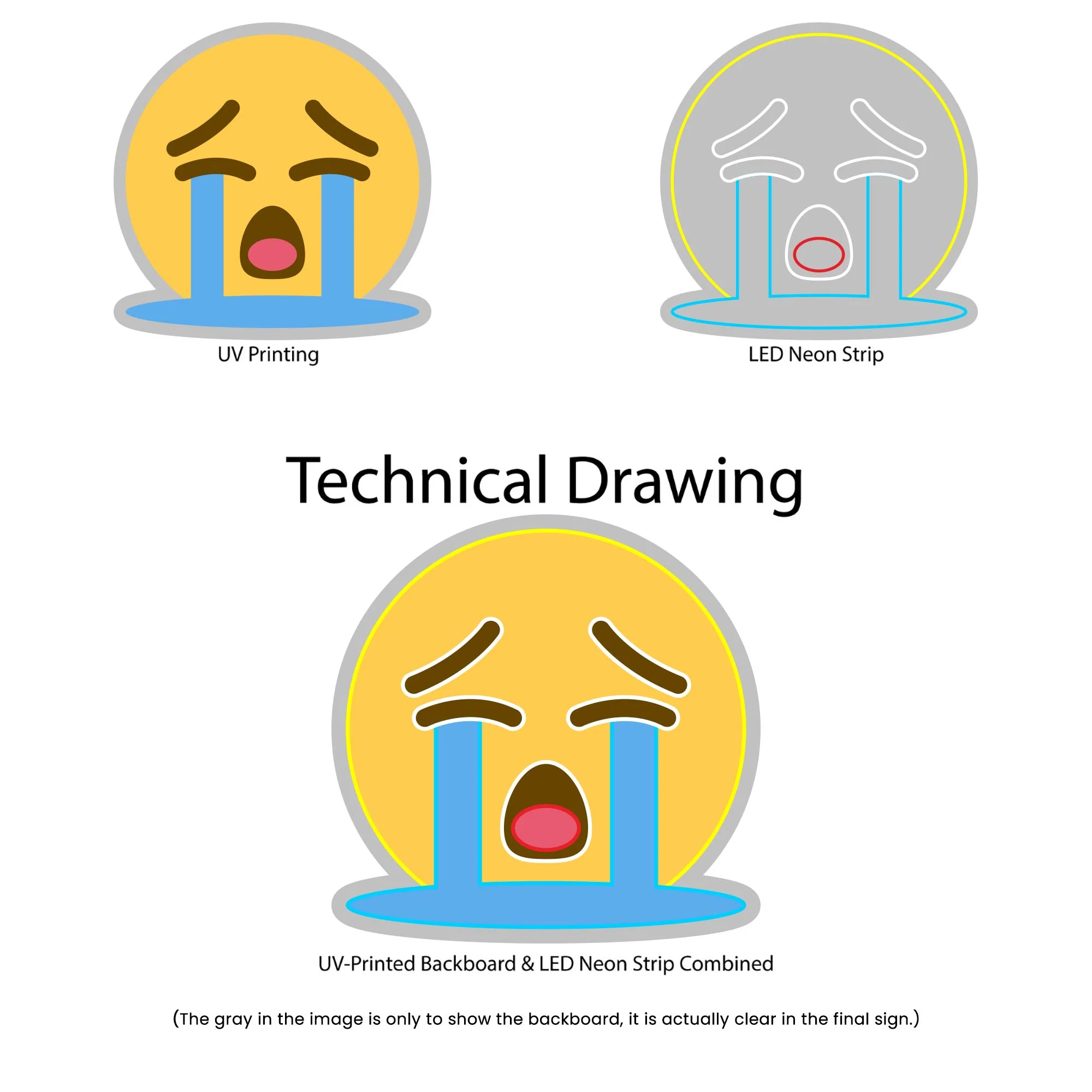 Loudly Crying Face Emoji - Image 2