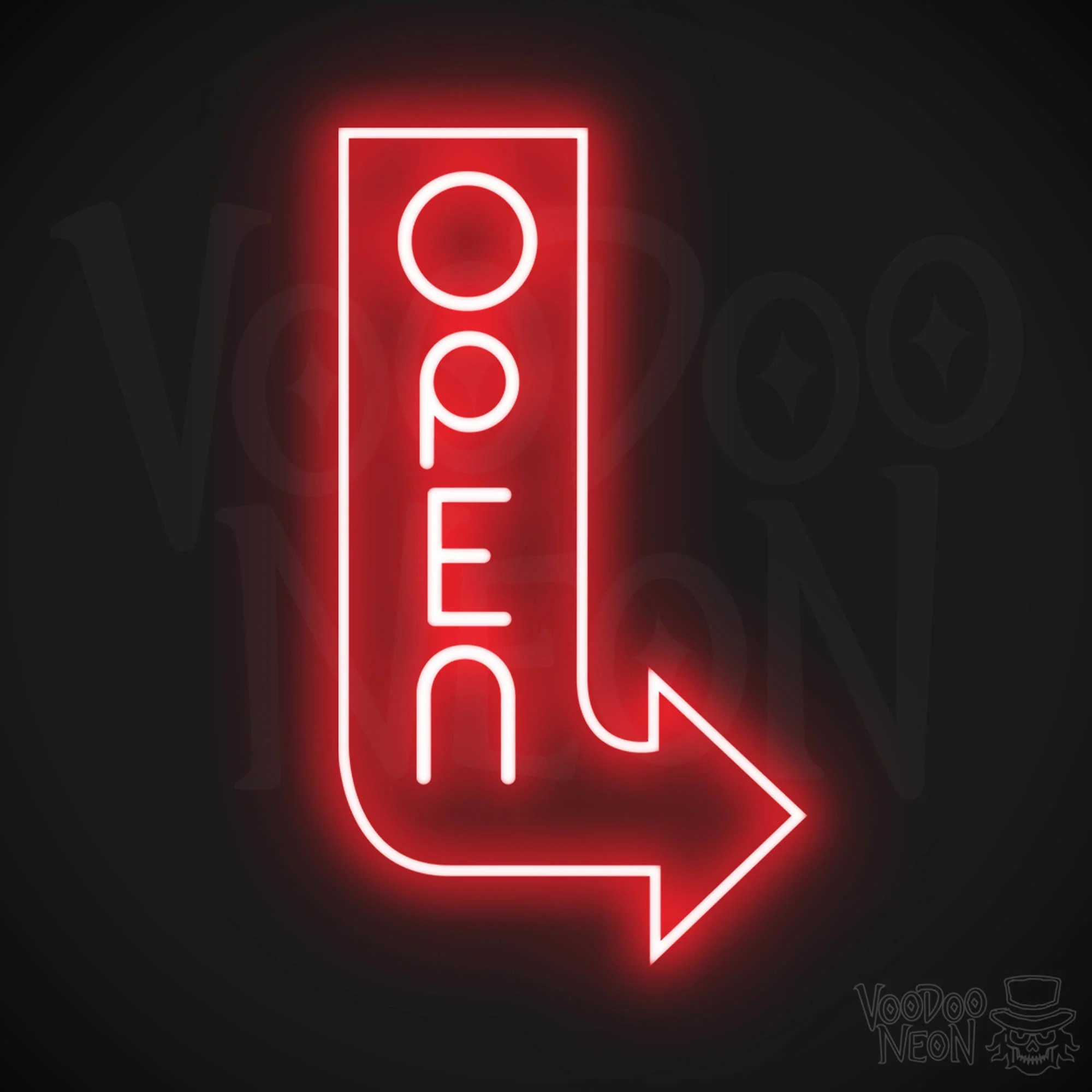 Open - Vertical with Arrow - Image 6