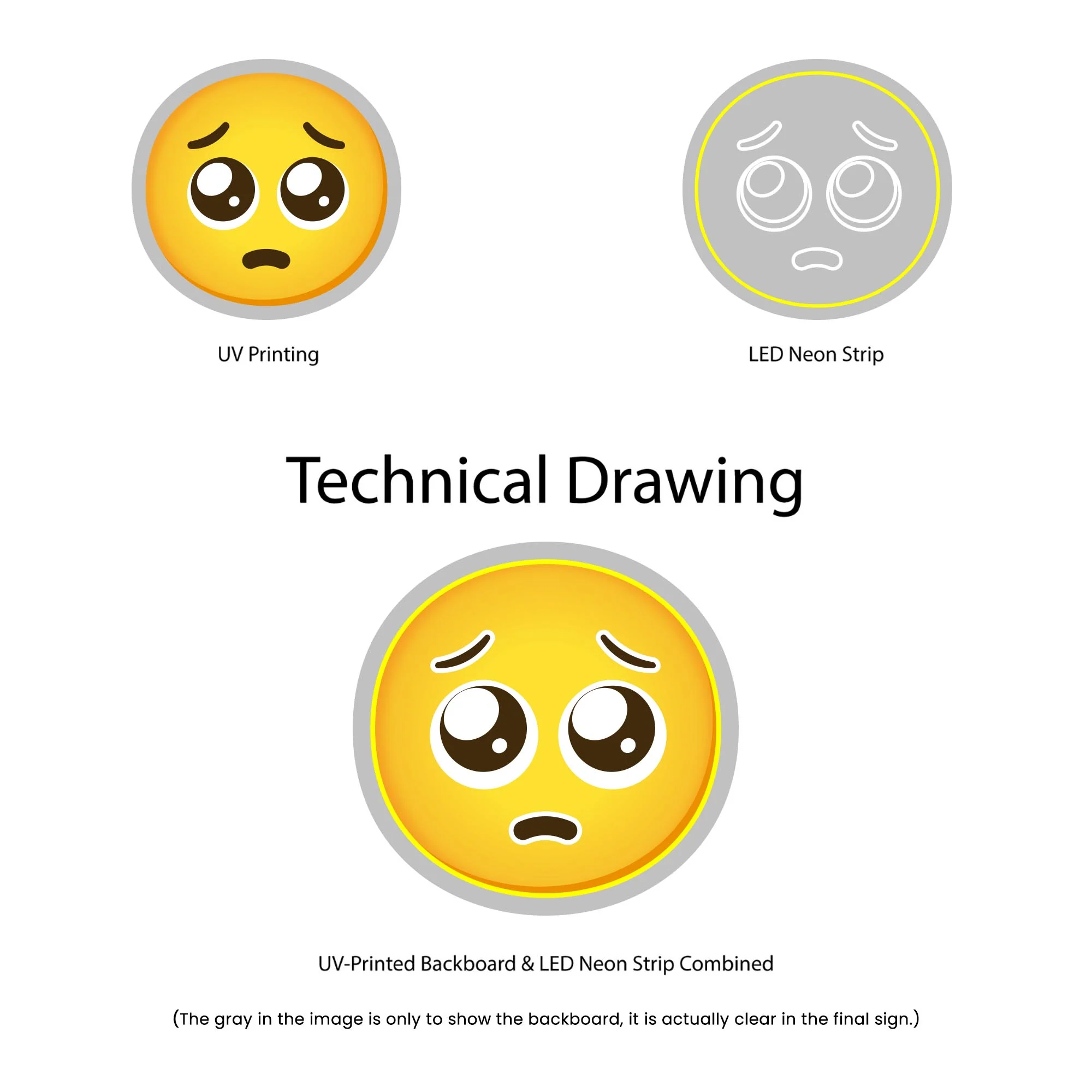 Pleading Face Emoji - Image 2