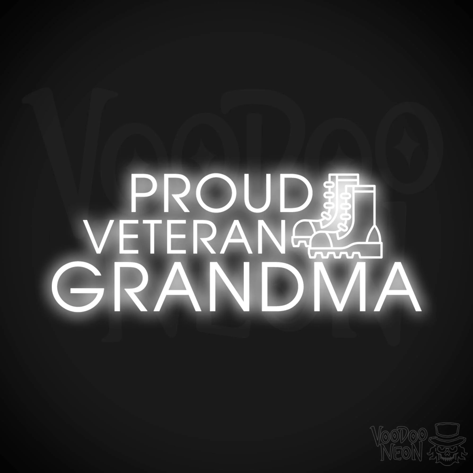 Proud Veteran Grandma
