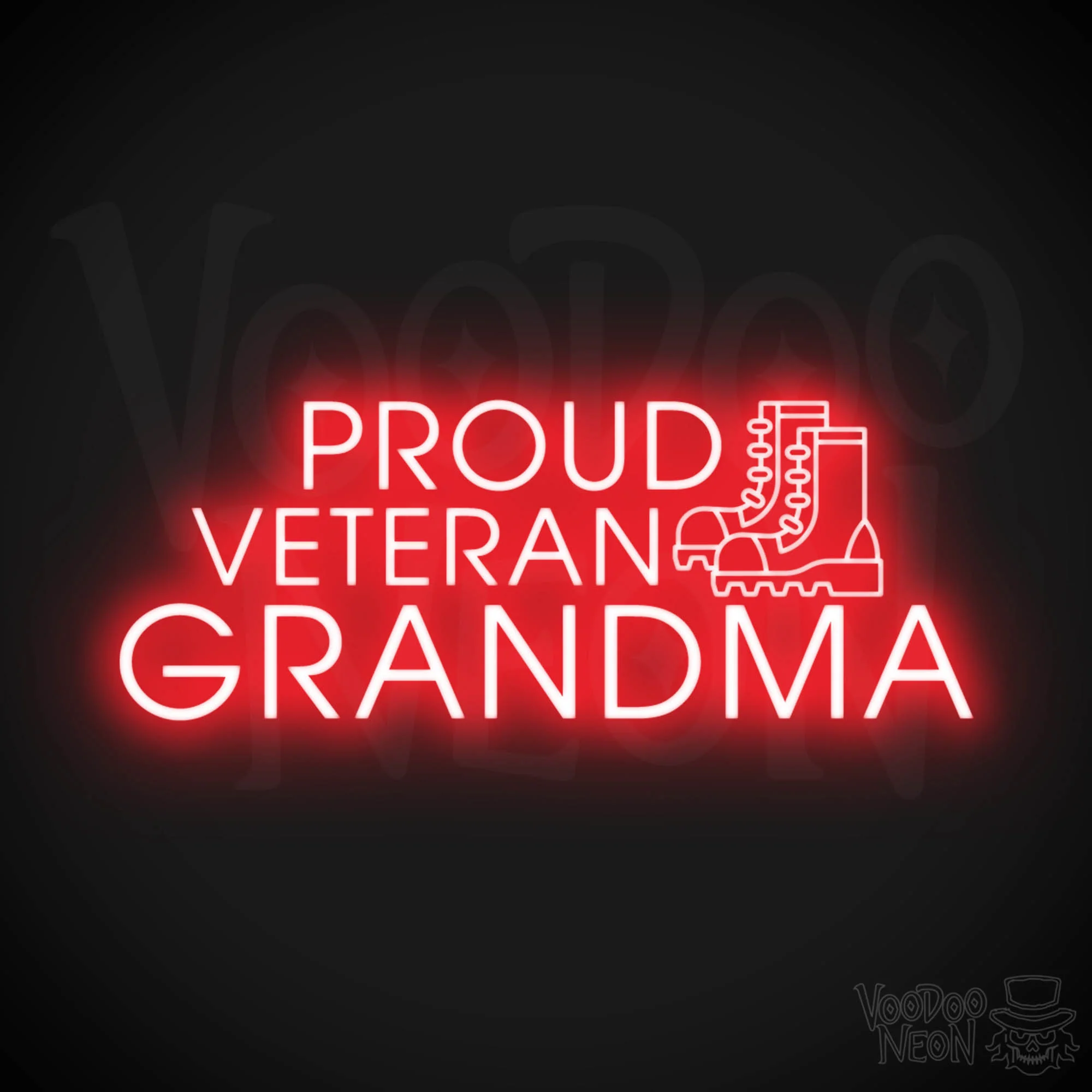 Proud Veteran Grandma - Image 6