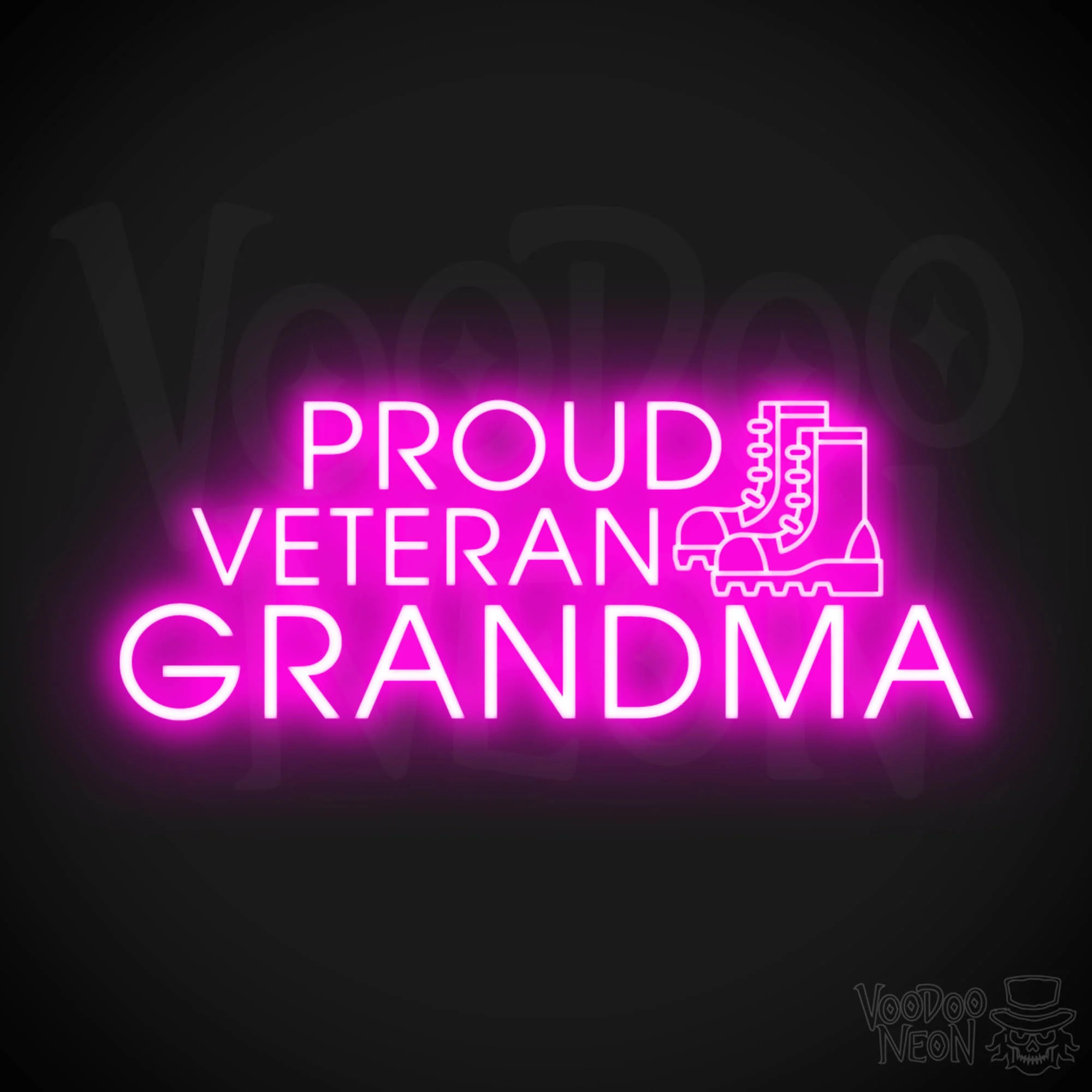 Proud Veteran Grandma - Image 8