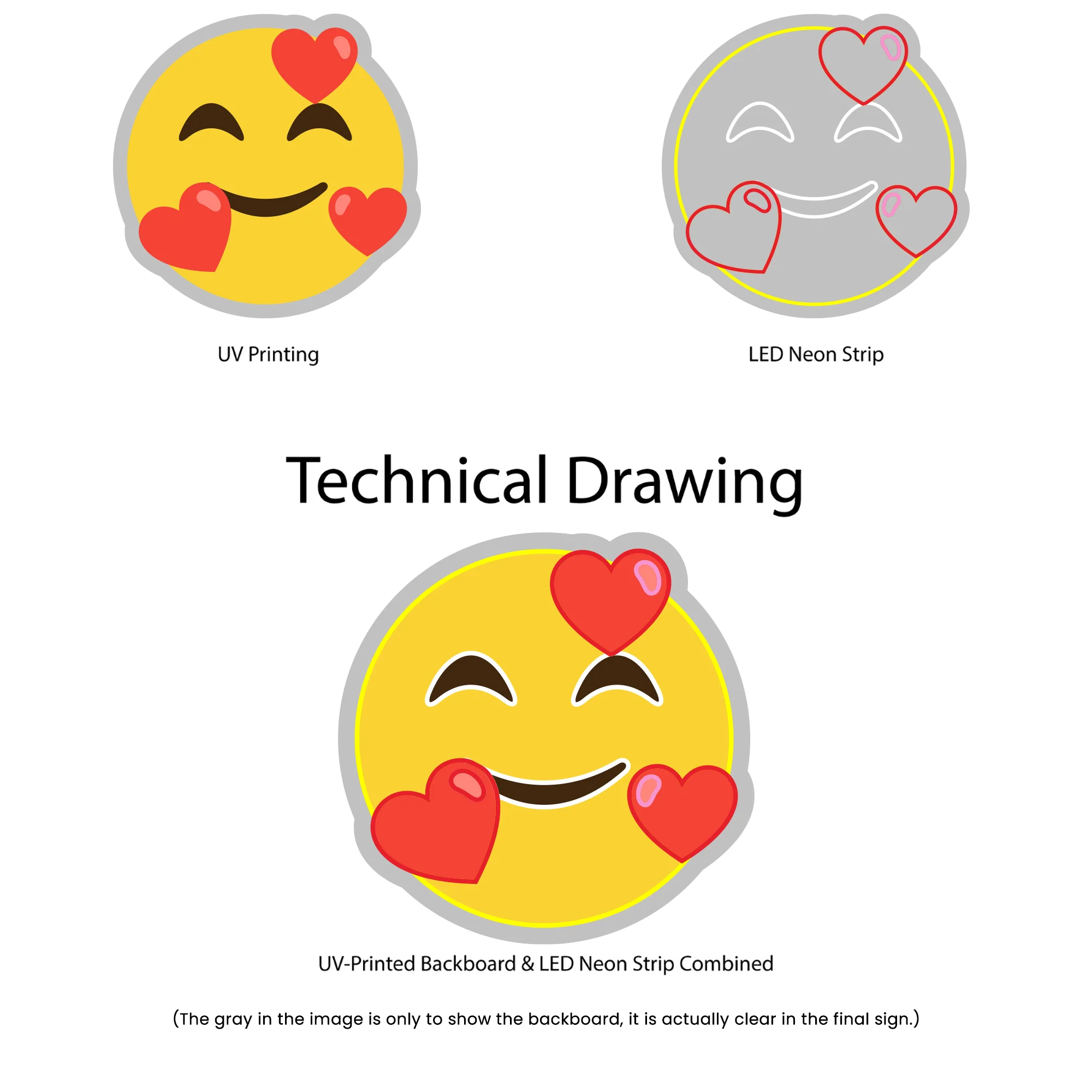 Smiling Face With Hearts Emoji - Image 2