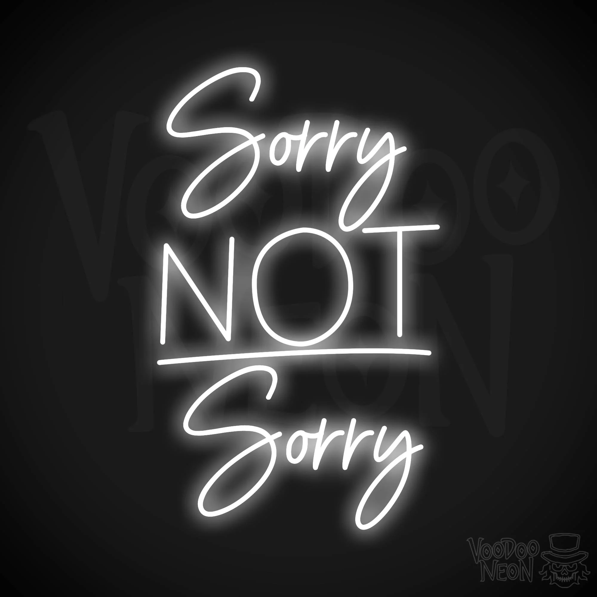 Sorry, Not Sorry