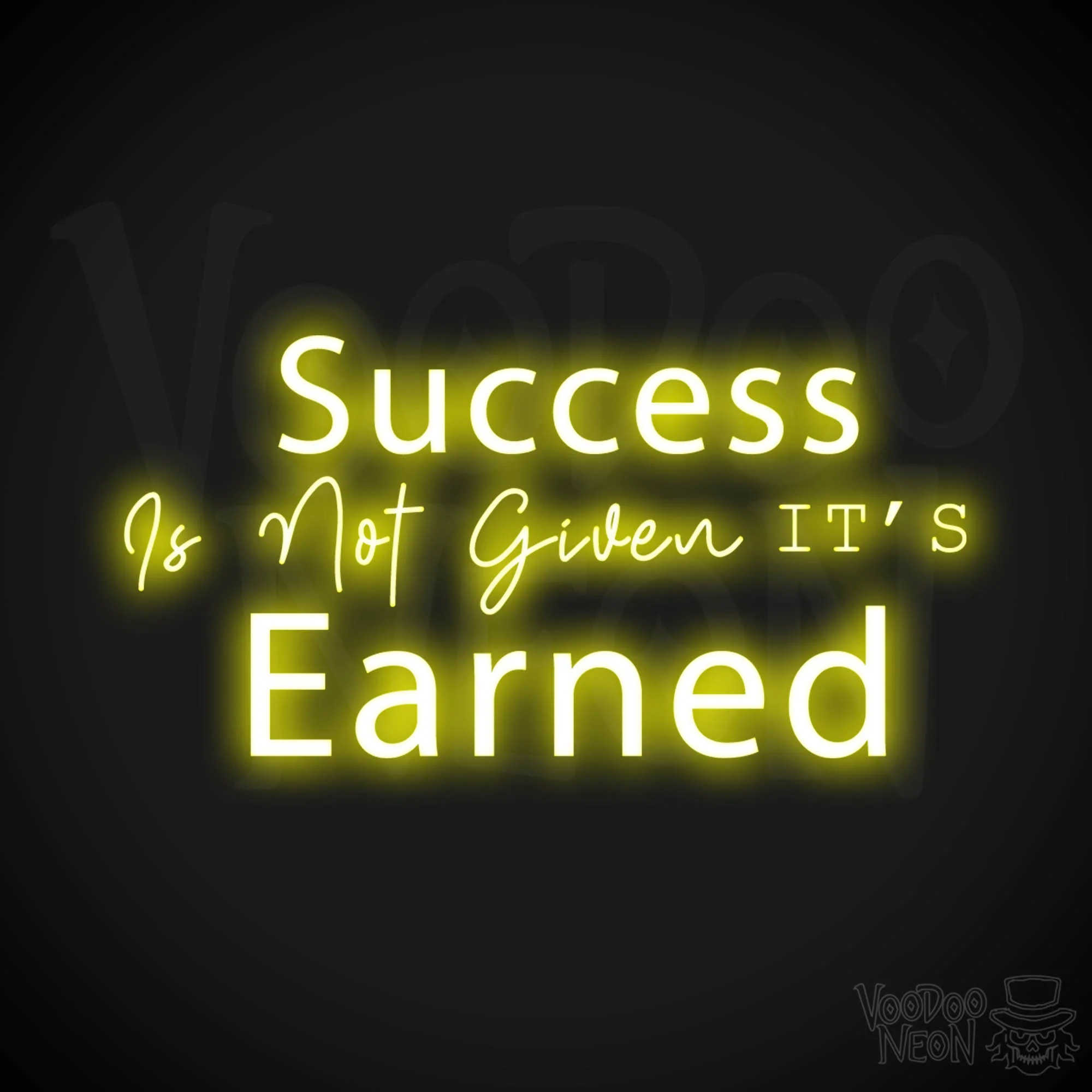 Success Is Not Given, its Earned - Image 4